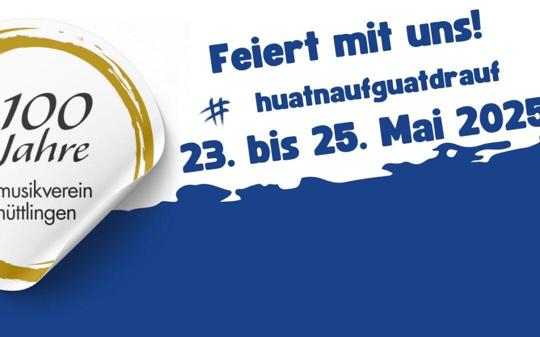Umzug beim Kreismusikfest am 25.05.2025 in Hüttlingen