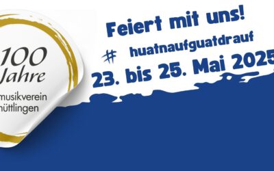 Umzug beim Kreismusikfest am 25.05.2025 in Hüttlingen