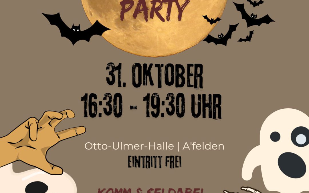 Halloween-Party für Kids am 31.10.2025