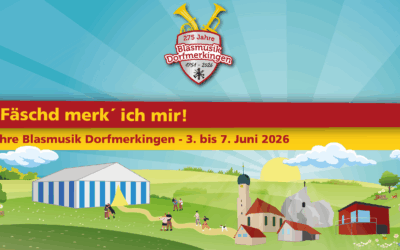 Umzug beim Kreismusikfest am 07.06.2026 in Dorfmerkingen